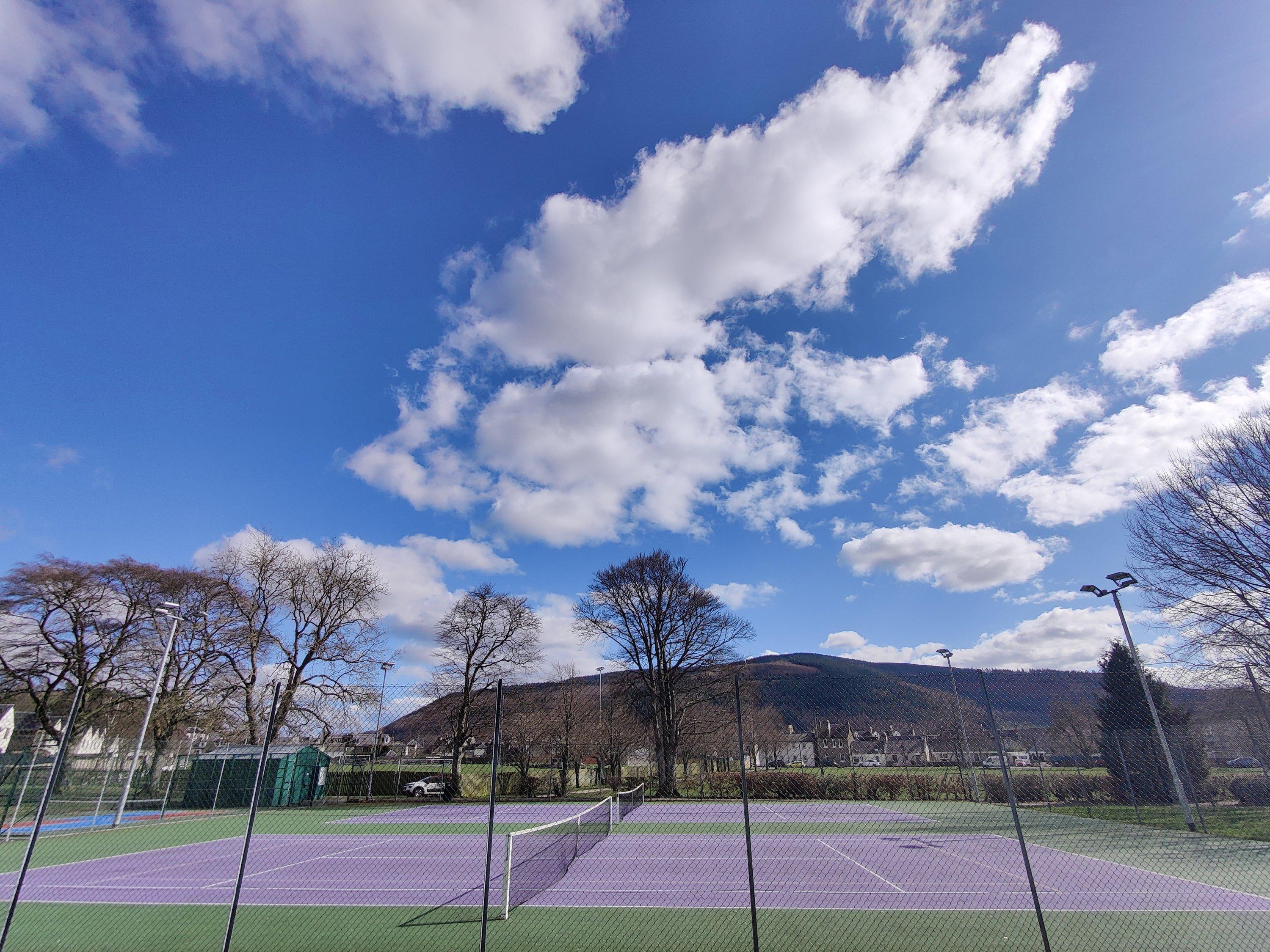 Innerleithen LTC tennis courts